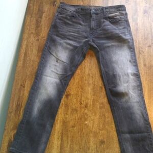 COPY - American Eagle Gray Distressed Extreme Flex Slim Fit Jeans 34 x 30